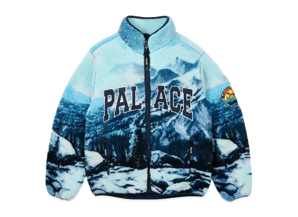 PALACE Appalachian Funnel Fleece Palaska "Blue"