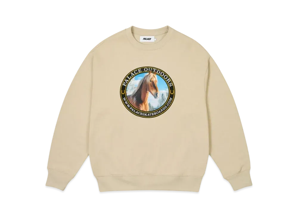 PALACE Outdoors Crew "Stoney Grey"