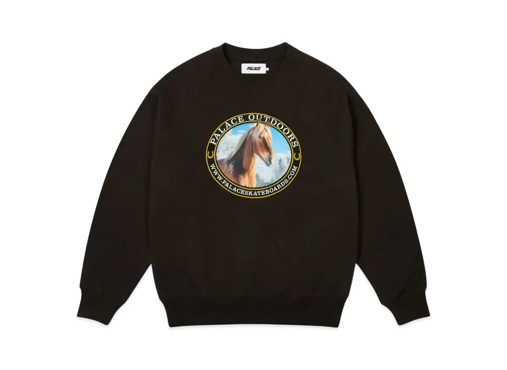 PALACE Outdoors Crew "Black"