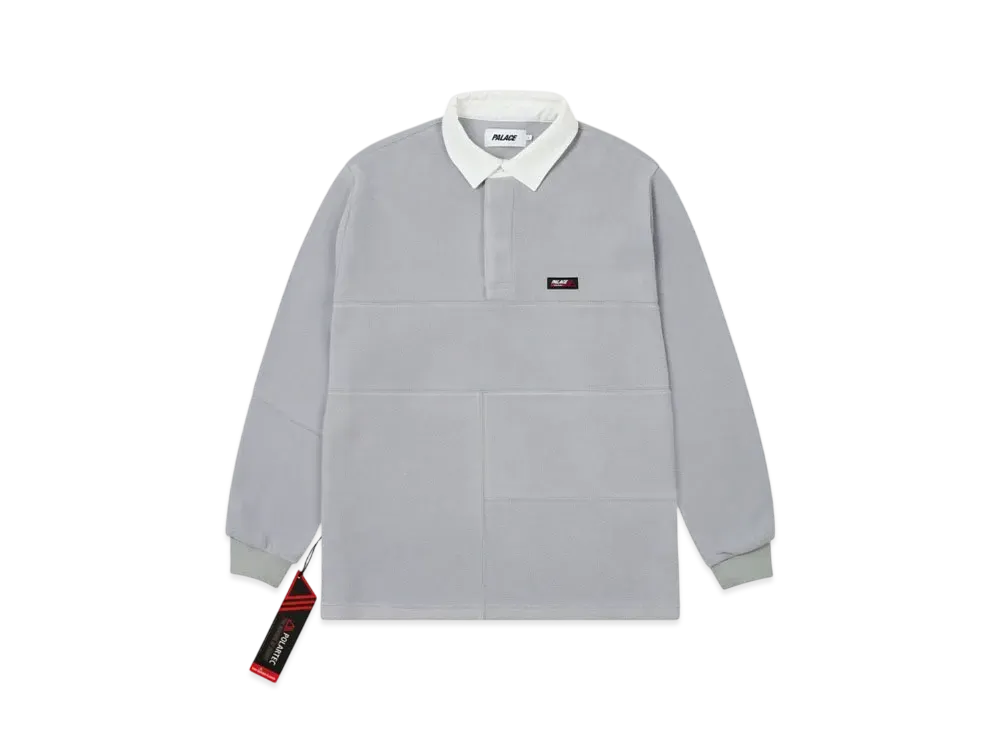 PALACE Polartec Patch Up Rugby "Grey"