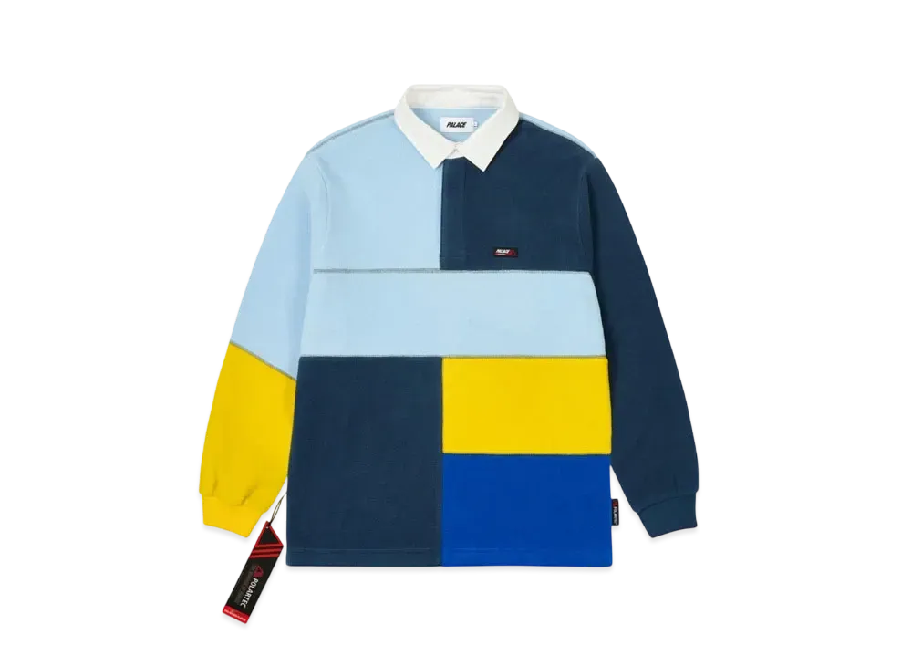 PALACE Polartec Patch Up Rugby "Multi"