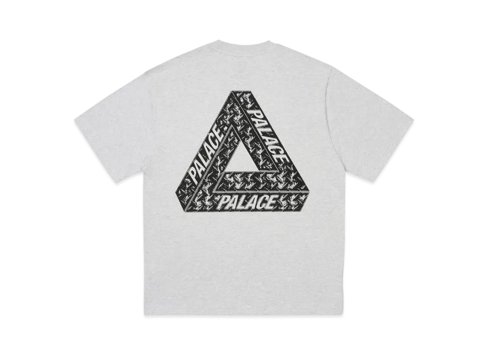 PALACE Tri Slip T-Shirt "Grey Marl"