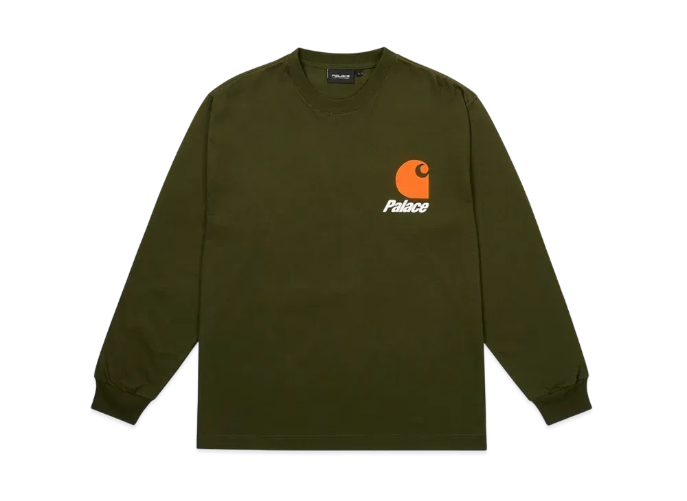 PALACE x Carhartt WIP Logo Longsleeve "Plant"