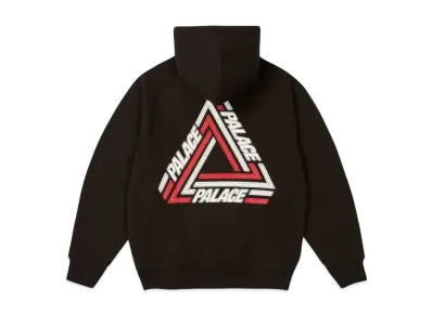PALACE Tri-Line Hood "Black"