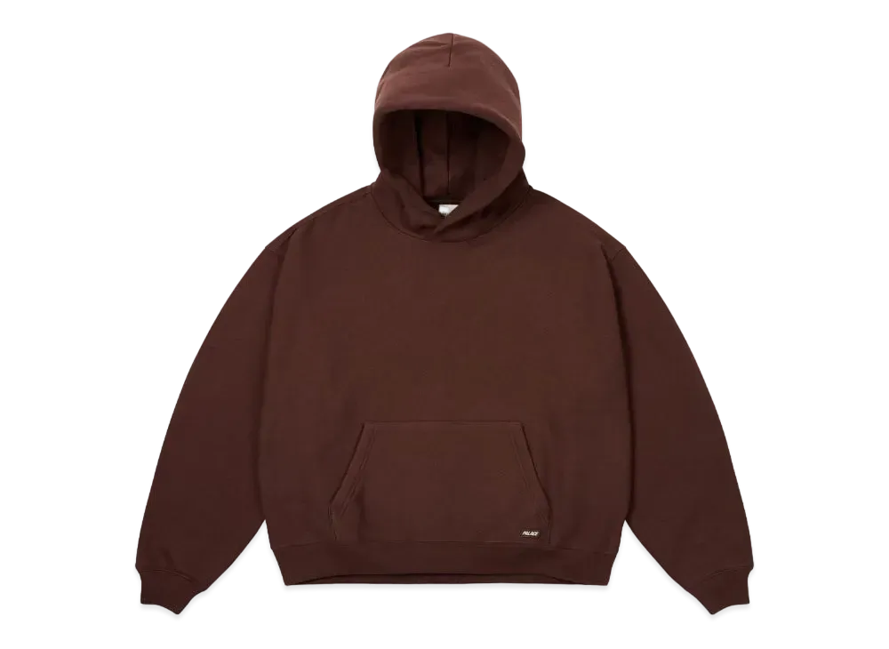 PALACE Unisex Hood "Dark Brown"