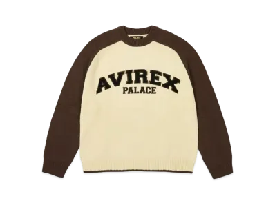 PALACE Avirex Knit "Brown"