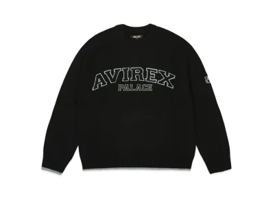 PALACE Avirex Knit "Black"