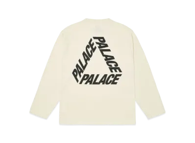 PALACE P3 Longsleeve "Soft White"