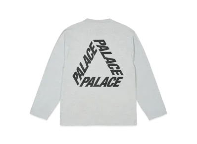 PALACE P3 Longsleeve "Grey Marl"