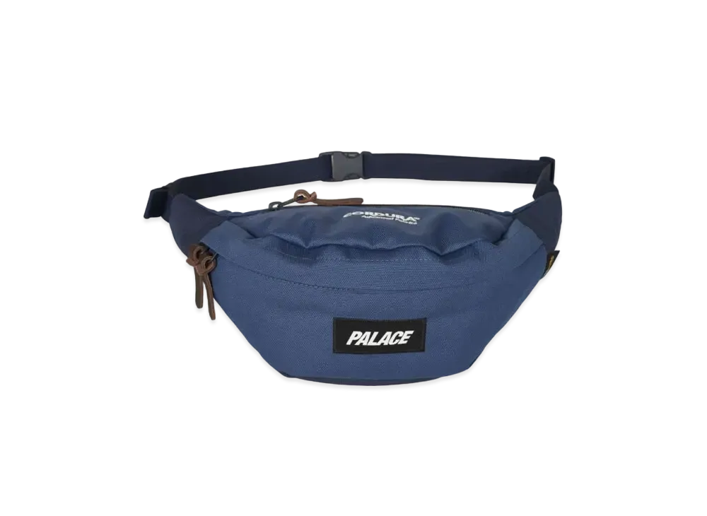 PALACE Cordura Duck Canvas Cross Body Bag "Navy"