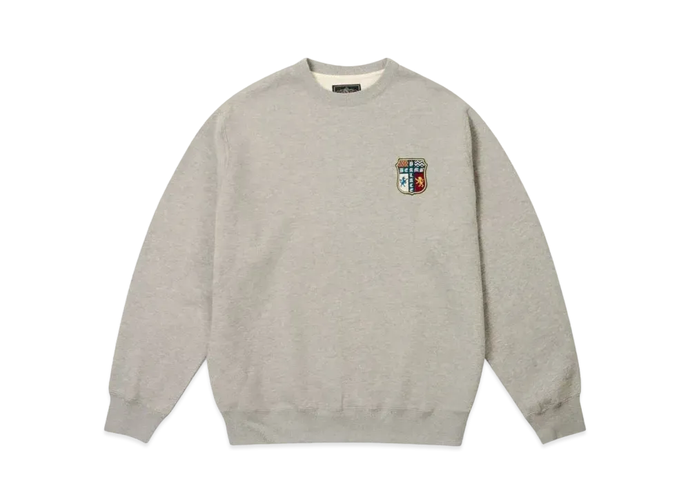 PALACE x BEAMS Plus Graphic Crew "Grey"