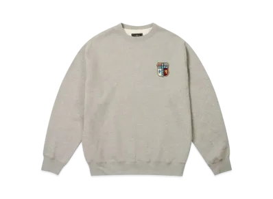 PALACE x BEAMS Plus Graphic Crew "Grey"