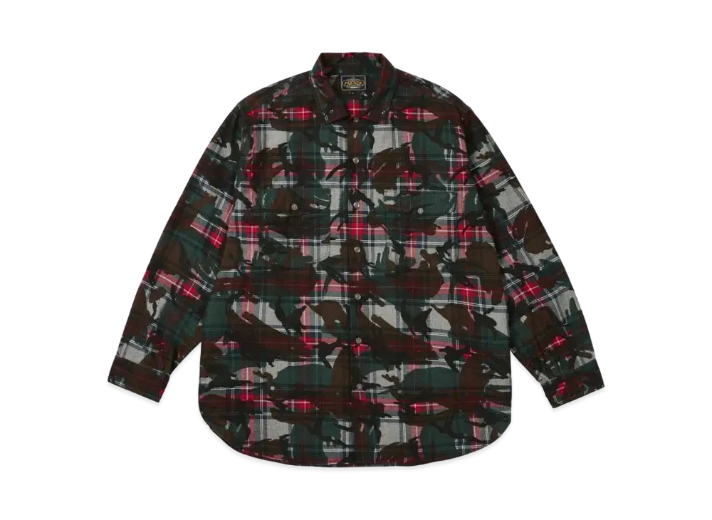 PALACE x BEAMS Plus Work Shirt 2 "Black"