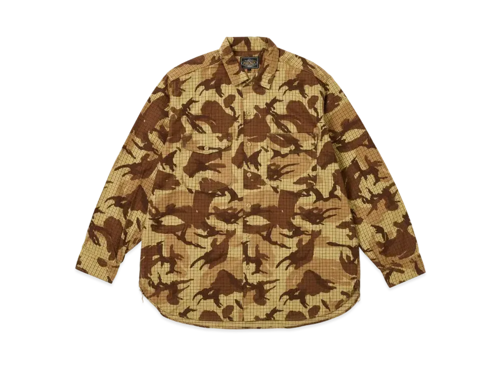 パレス x ビームス プラス ワーク シャツ 1 "イエロー"