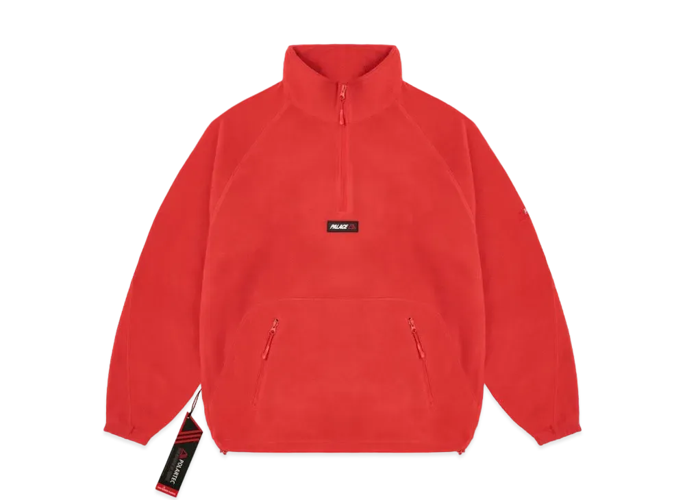 PALACE Polartec 1/2 Zip Jacket "Red"