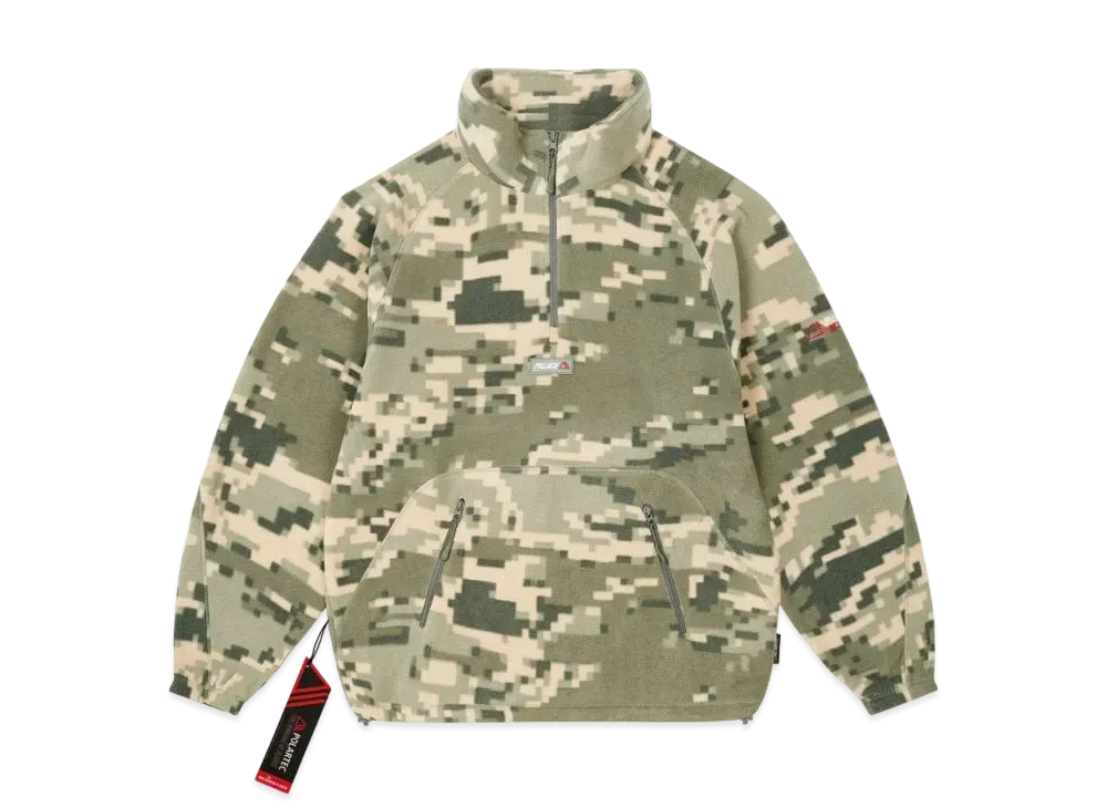 PALACE Polartec 1/2 Zip Jacket "Camo"