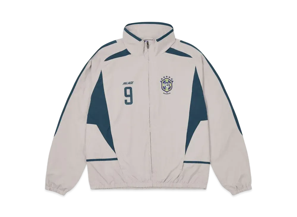 PALACE Pro Team 02 Shell Jacket "Light Grey"