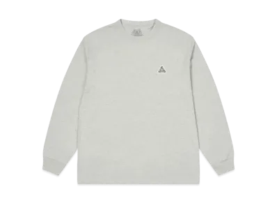 PALACE Sofar Longsleeve "Grey Marl"