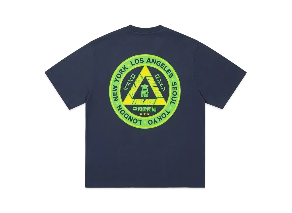 PALACE Hi Ya T-Shirt "Navy"