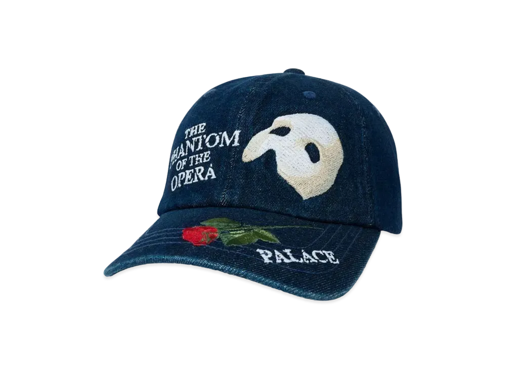 PALACE Phantom Of The Opera 6-Panel "StoneWash Denim"