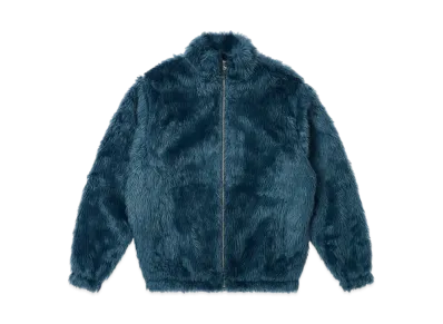 PALACE Furry Zip Funnel "Navy"