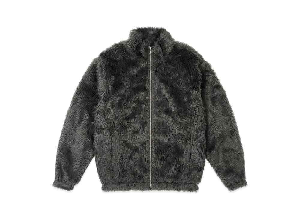 PALACE Furry Zip Funnel "Grey"