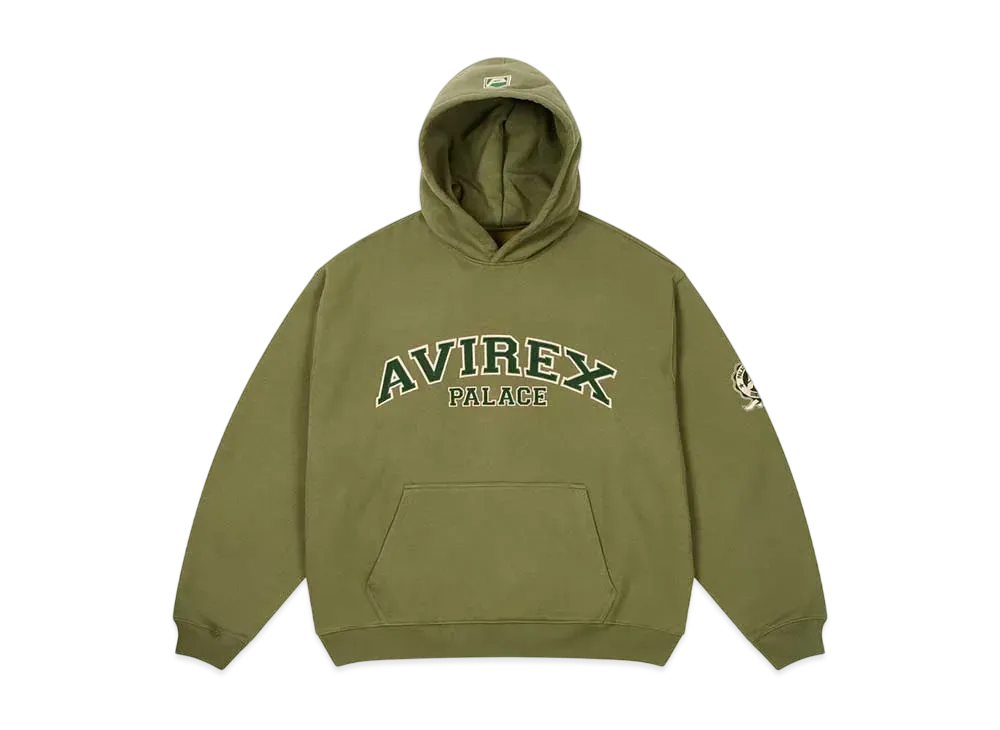 PALACE x AVIREX Hood "The Deep Green"