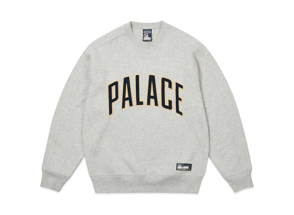 PALACE Athletic Crew "Grey Marl"
