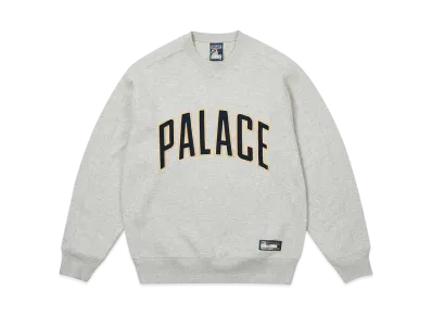 PALACE Athletic Crew "Grey Marl"