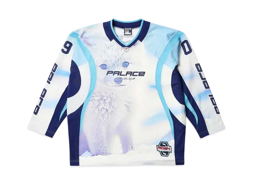 PALACE Building Your World Hockey Jersey "Blue"