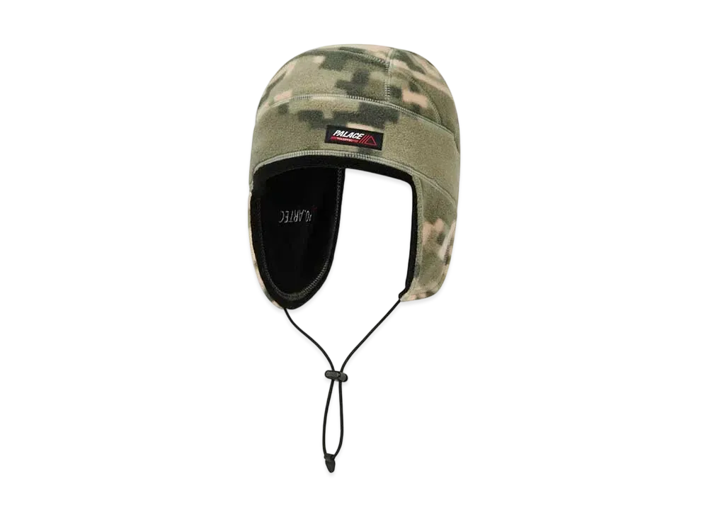 PALACE Polartec Earflap Tech Beanie "Tiger Digi Camo"