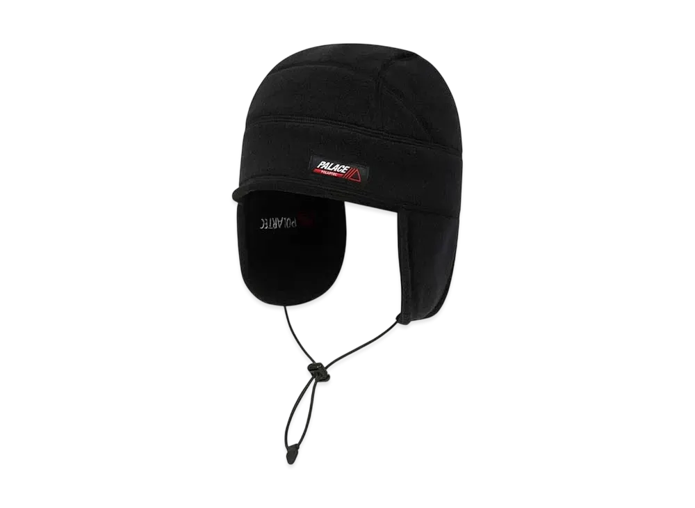PALACE Polartec Earflap Tech Beanie "Black"