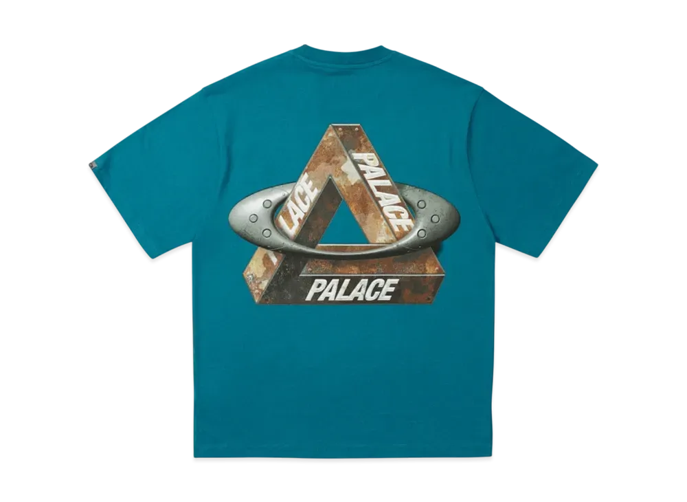 PALACE x Oakley T Shirt "Petrol"