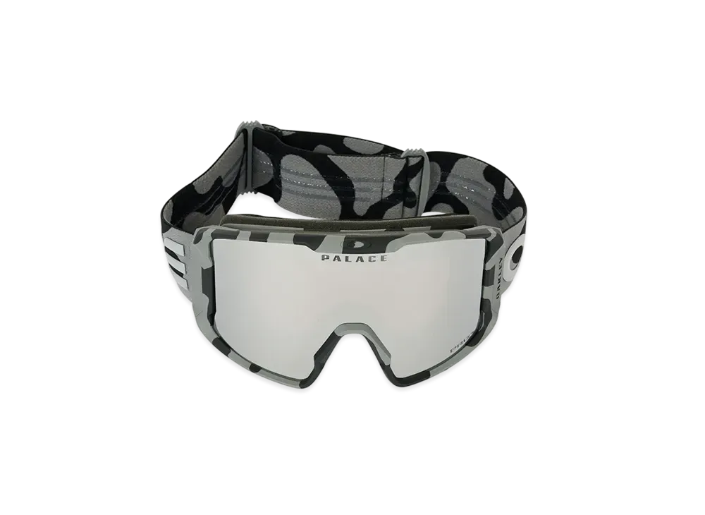 PALACE x Oakley Line Miner Snow Goggles "Night Clouds"