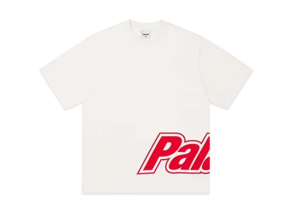 PALACE Border Logo T-Shirt "White"