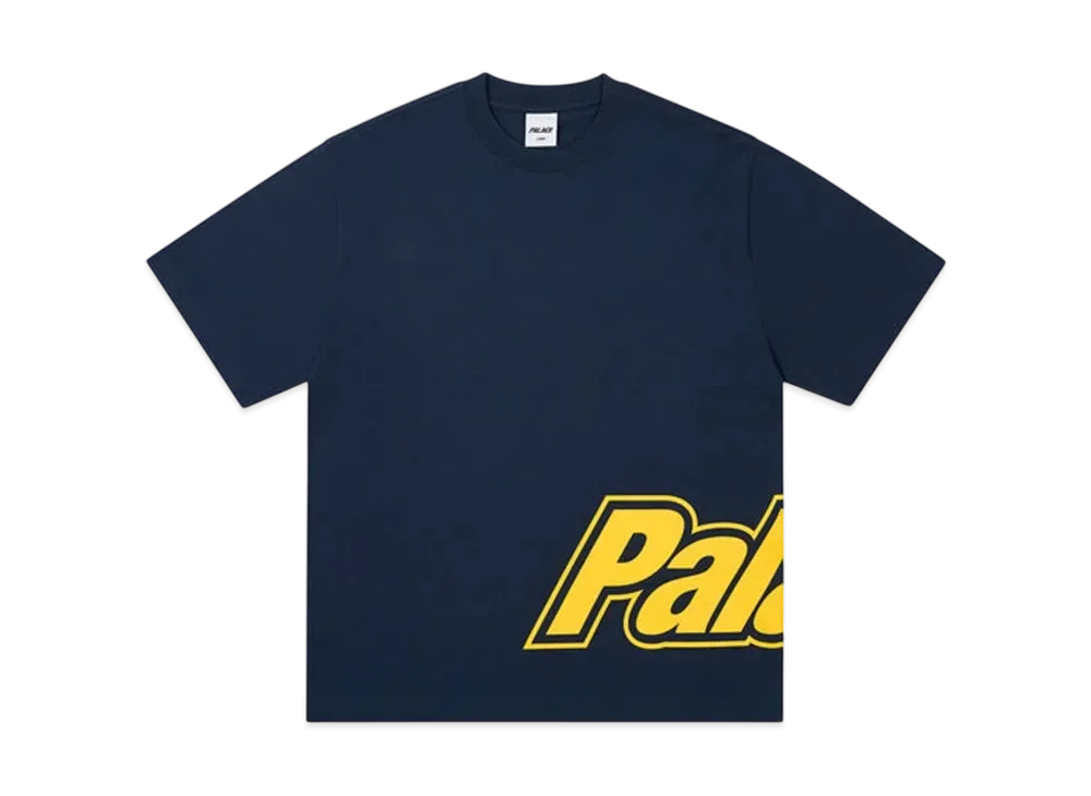 PALACE Border Logo T-Shirt "Navy"