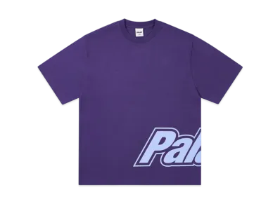 PALACE Border Logo T-Shirt "Purple"