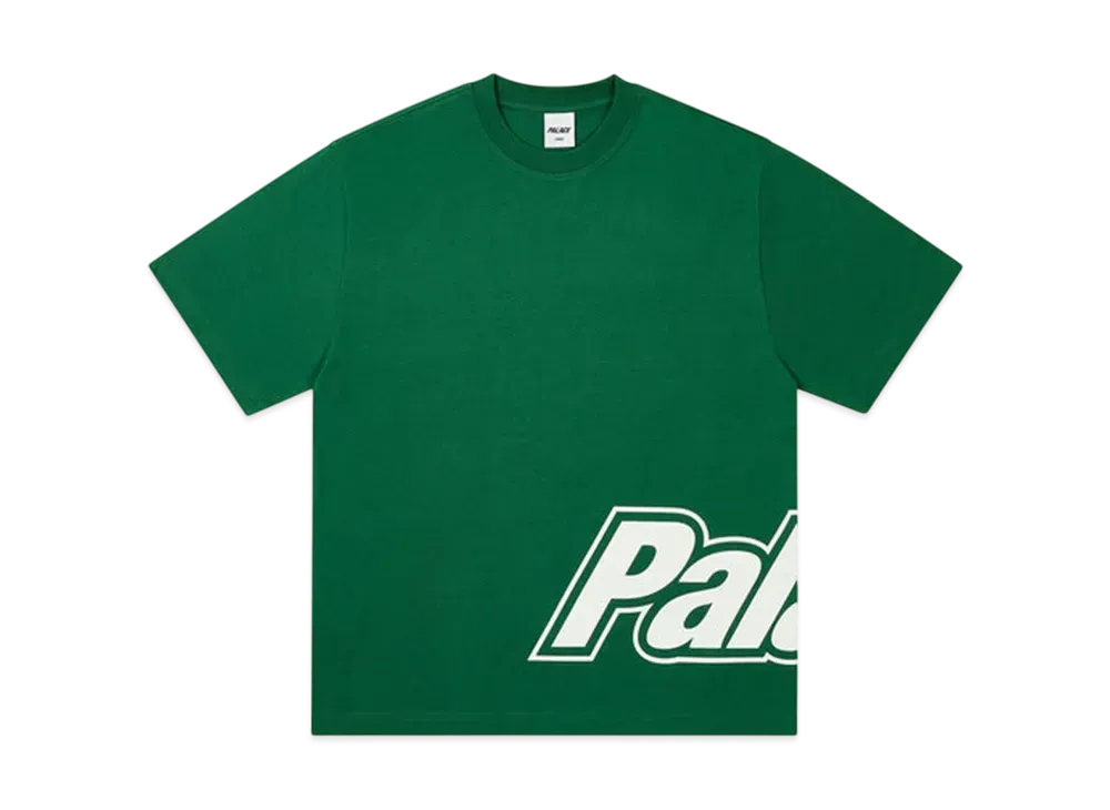 PALACE Border Logo T-Shirt "Racey Green"