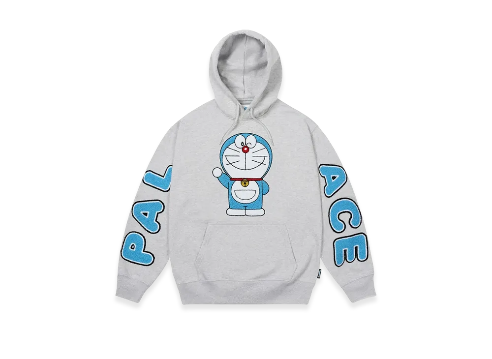 PALACE Doraemon Hood "Grey Marl"