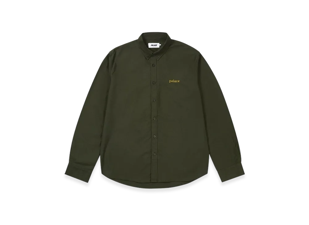 PALACE Classic Oxford Shirt "Olive"