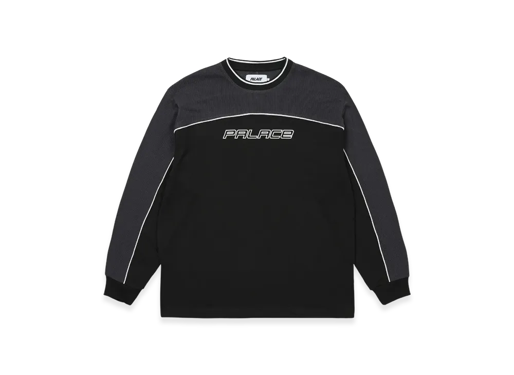 パレス メッシュ パネル ロングスリーブ "スレート"