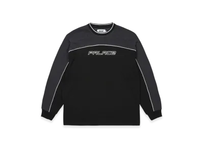 PALACE Mesh Panel Longsleeve "Slate"