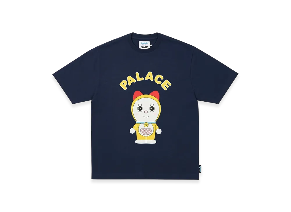 M 即発送 PALACE DORAEMON T-SHIRT BLUE Tシャツ