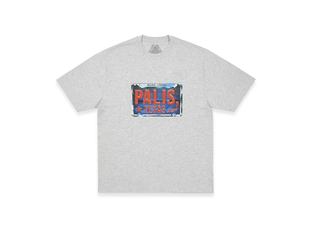 PALACE Palis Texas T-Shirt "Grey Marl"