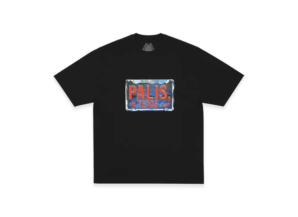 パレス パリス テキサス Tシャツ "ブラック"