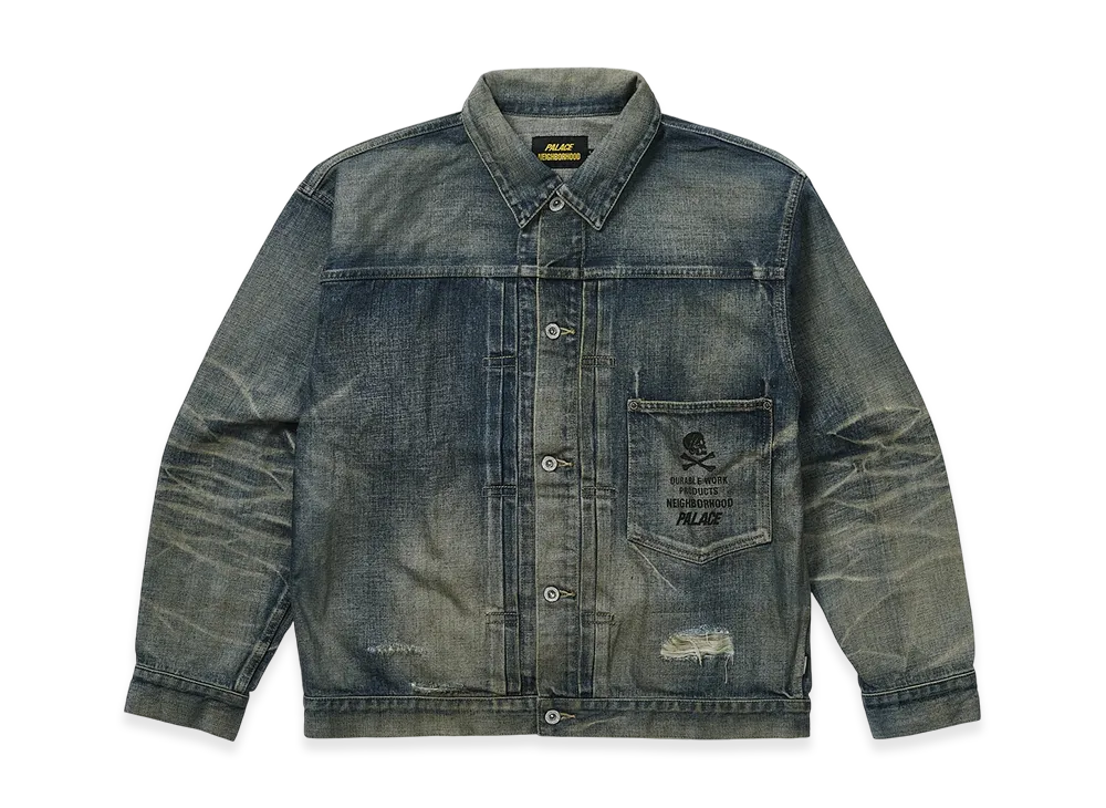 PALACE x NEIGHBORHOOD Savage Denim Jacket "Indigo"