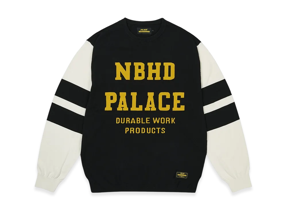 トップス PALACE NEIGHBORHOOD KNITTED MOTO TOP PALACE x NEIGHBORHOOD Knitted Moto Top 