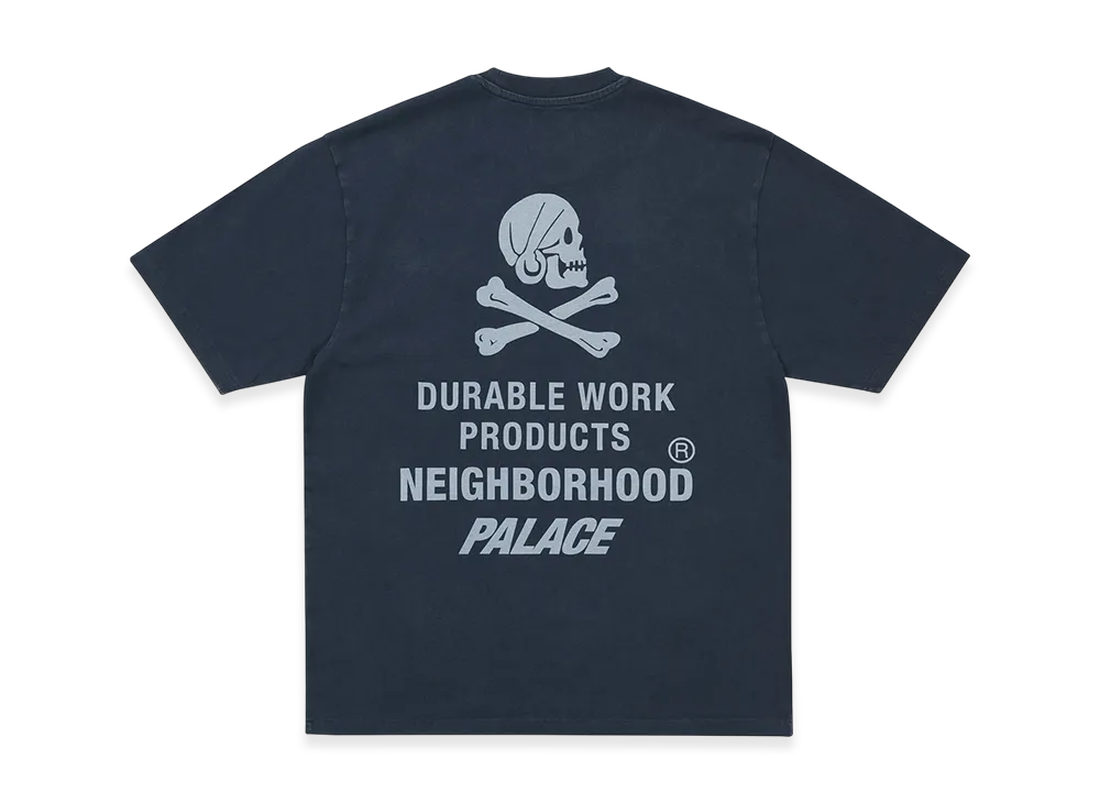 PALACE x NEIGHBORHOOD Pocket T Shirt "Indigo"