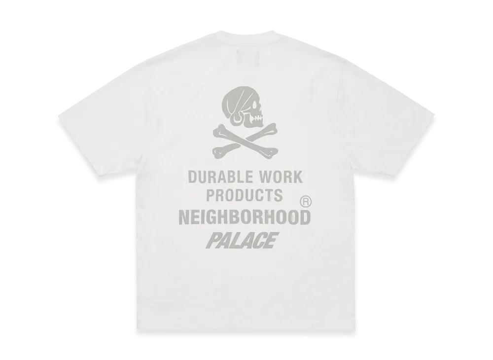 PALACE x NEIGHBORHOOD Pocket T Shirt "White"