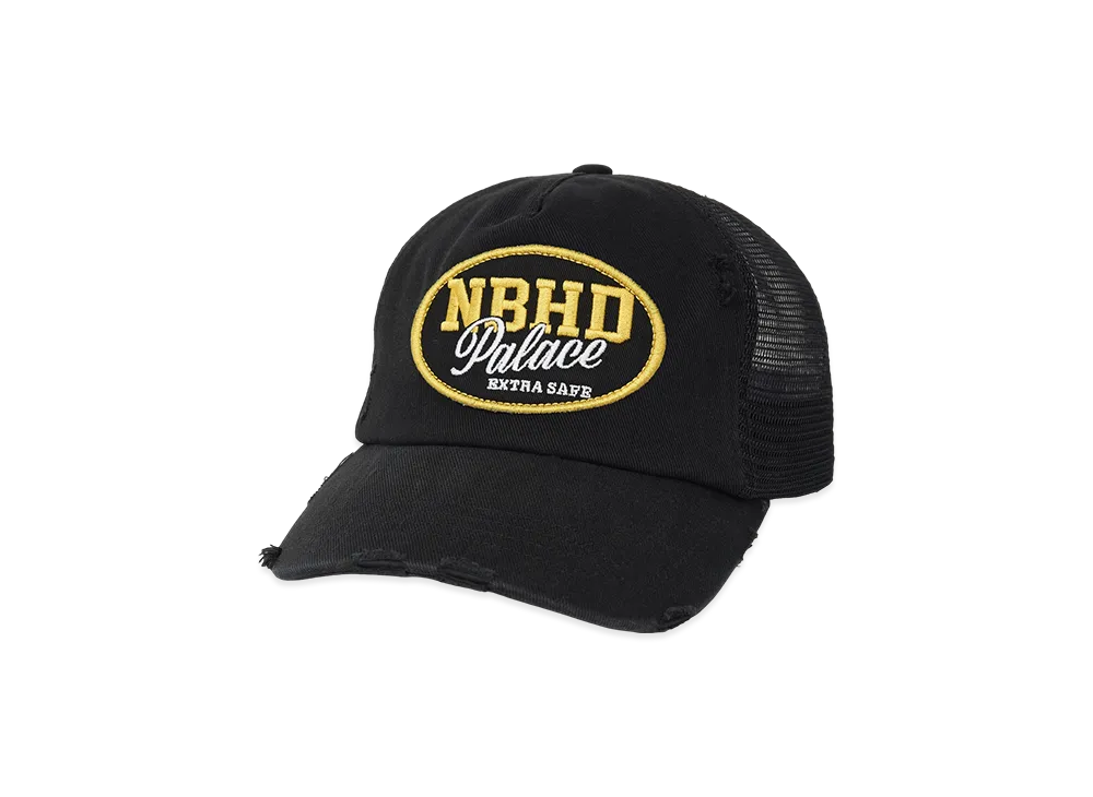 PALACE x NEIGHBORHOOD Mesh Trucker "Black Denim"